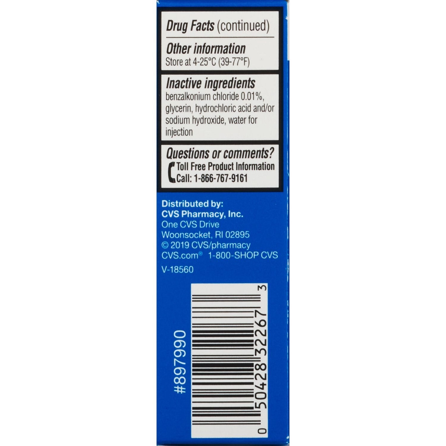 slide 2 of 6, CVS Health 12 Hour Antihistamine Allergy Relief Eye Drops, 0.34 Fl Oz, 1 ct