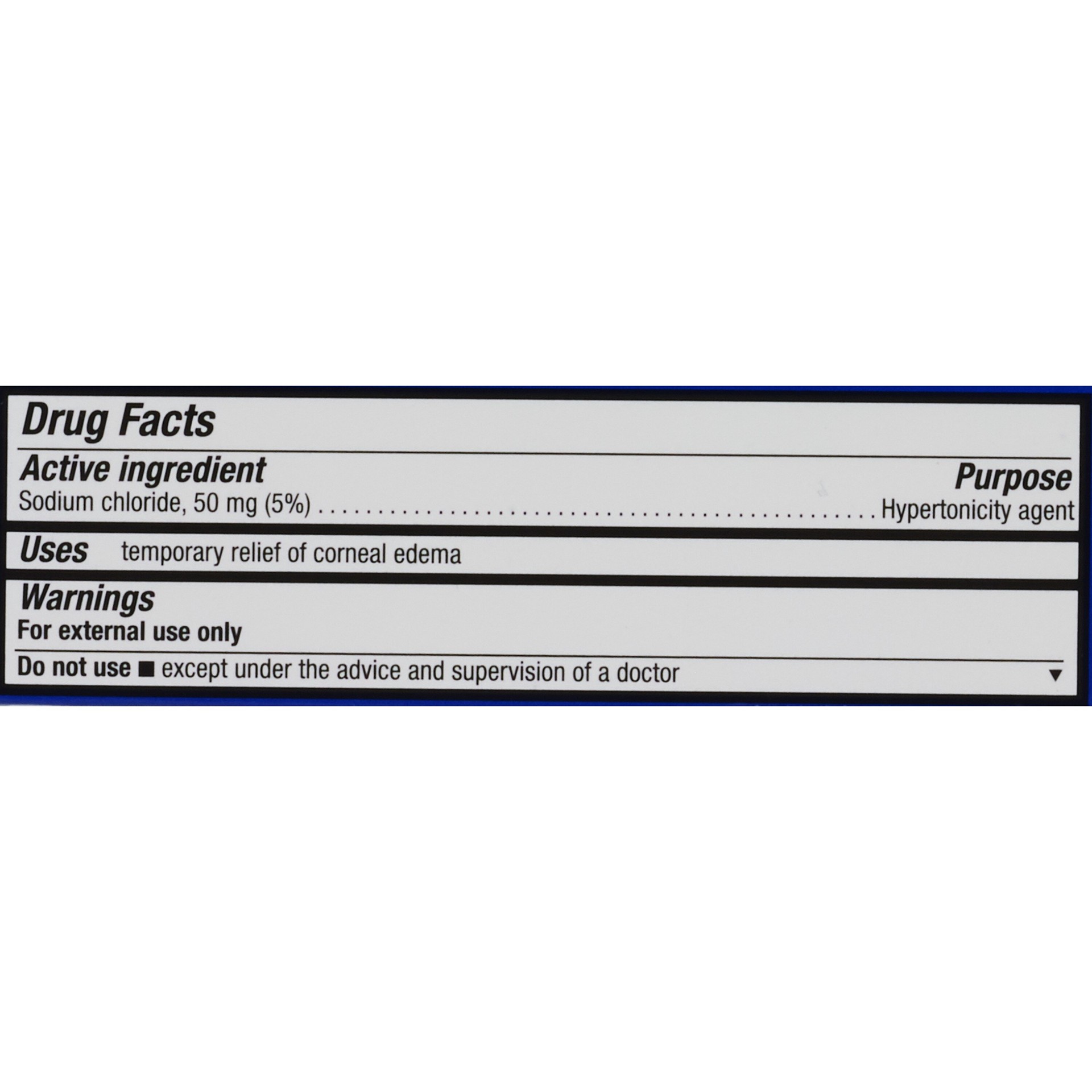 slide 5 of 8, CVS Health Sodium Chloride Hypertonicity Ophthalmic Ointment, 0.125 Oz, 1 ct