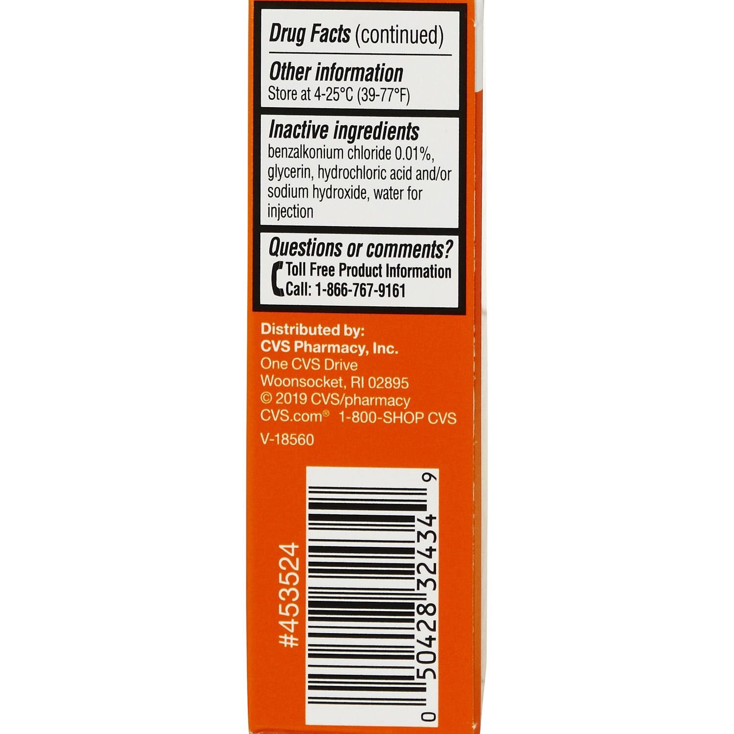 slide 3 of 7, CVS Health Eye Itch Relief- Ketotifen Fumarate Ophthalmic Solution, 0.035%, 0.17 Fl Oz, 1 ct
