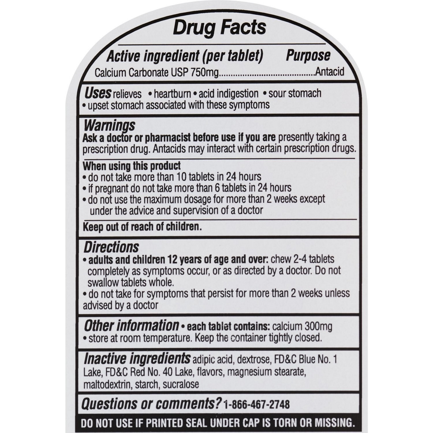 slide 2 of 3, CVS Health Extra Strength Chewable Antacid Tablets Assorted Berries, 250 Ct, 1 ct