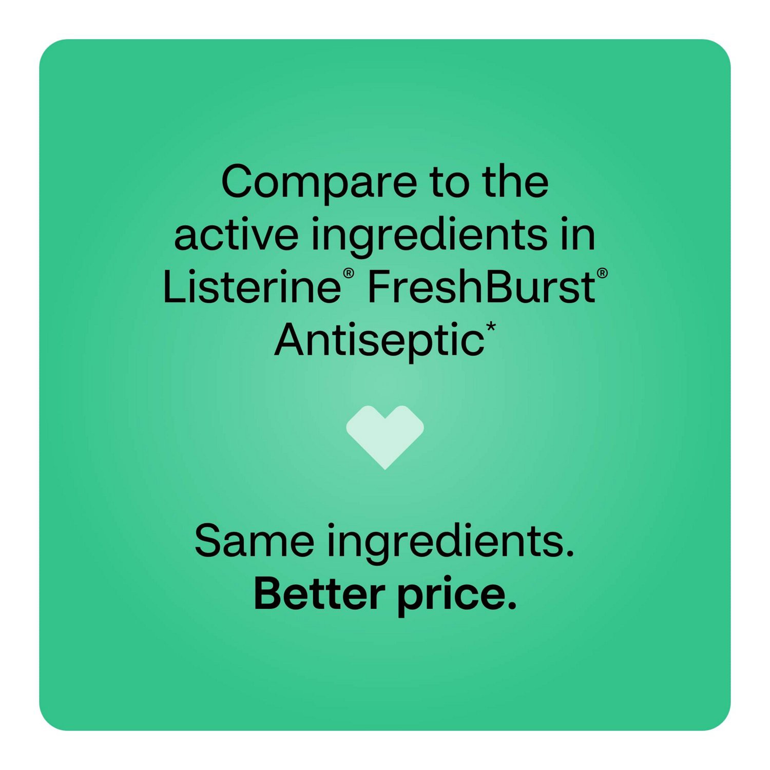 slide 2 of 6, CVS Health Antiseptic Mouthwash For Antigingivitis & Antiplaque, Green Mint, 1.5 L, 1 ct