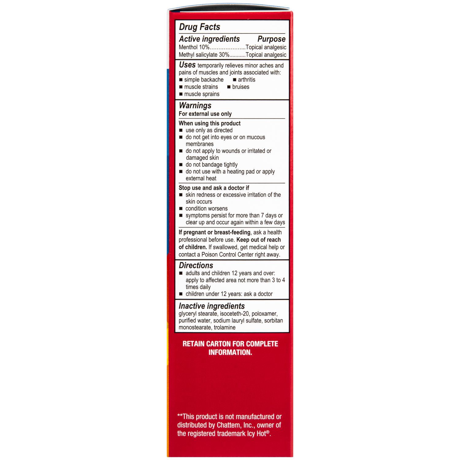slide 4 of 5, CVS Health Extra Strength Cold & Hot Pain Relieving Cream, 3 Oz, 1 ct