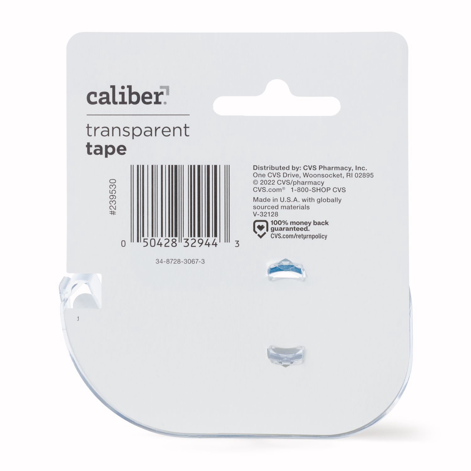 slide 2 of 3, Caliber Transparent Tape, 1 ct