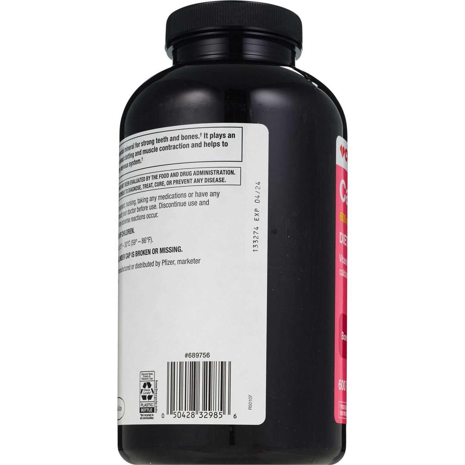 slide 4 of 5, Cvs Health Calcium & Vitamin D3 Tablets, 600 Ct, 1 ct