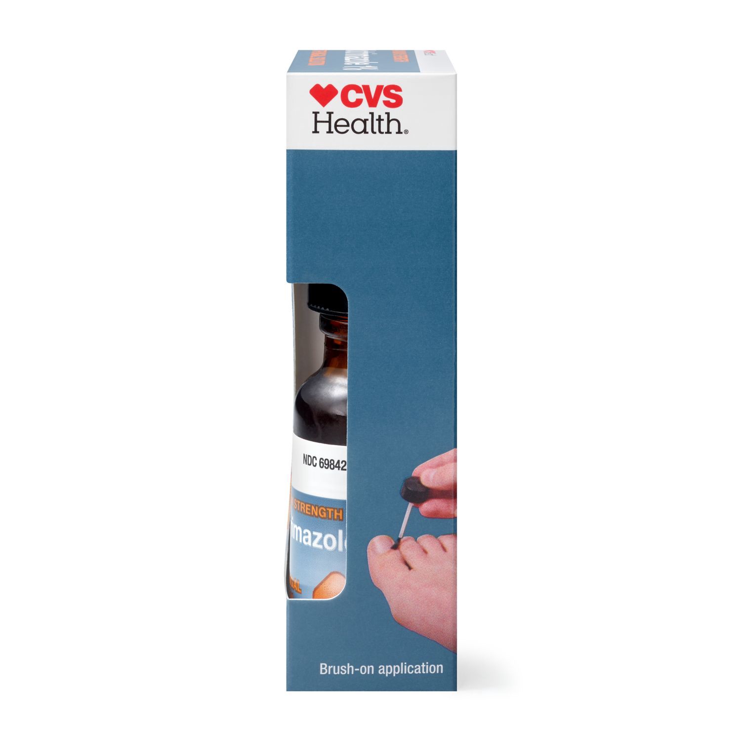 slide 3 of 6, CVS Health Athlete's Foot Antifungal Solution, 0.5 Oz, 1 ct
