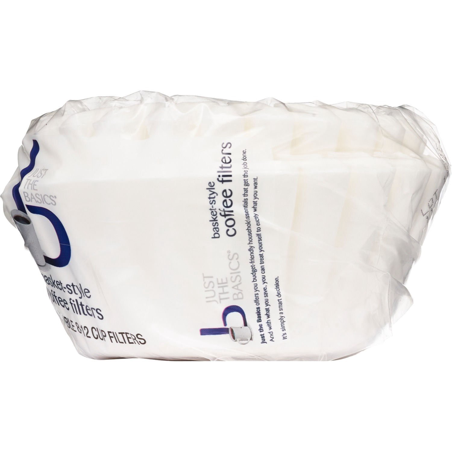 slide 4 of 5, Just The Basics Basket-Style Coffee Filters - 100 ct, 100 ct