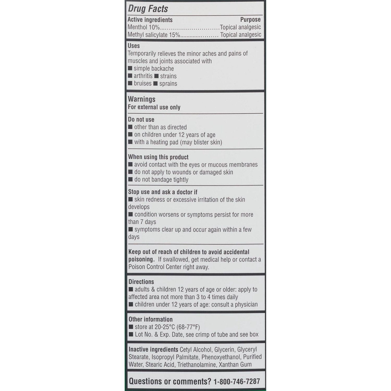 slide 7 of 7, CVS Health Greaseless Muscle Rub Pain Relieving Cream, 3 Oz, 1 ct