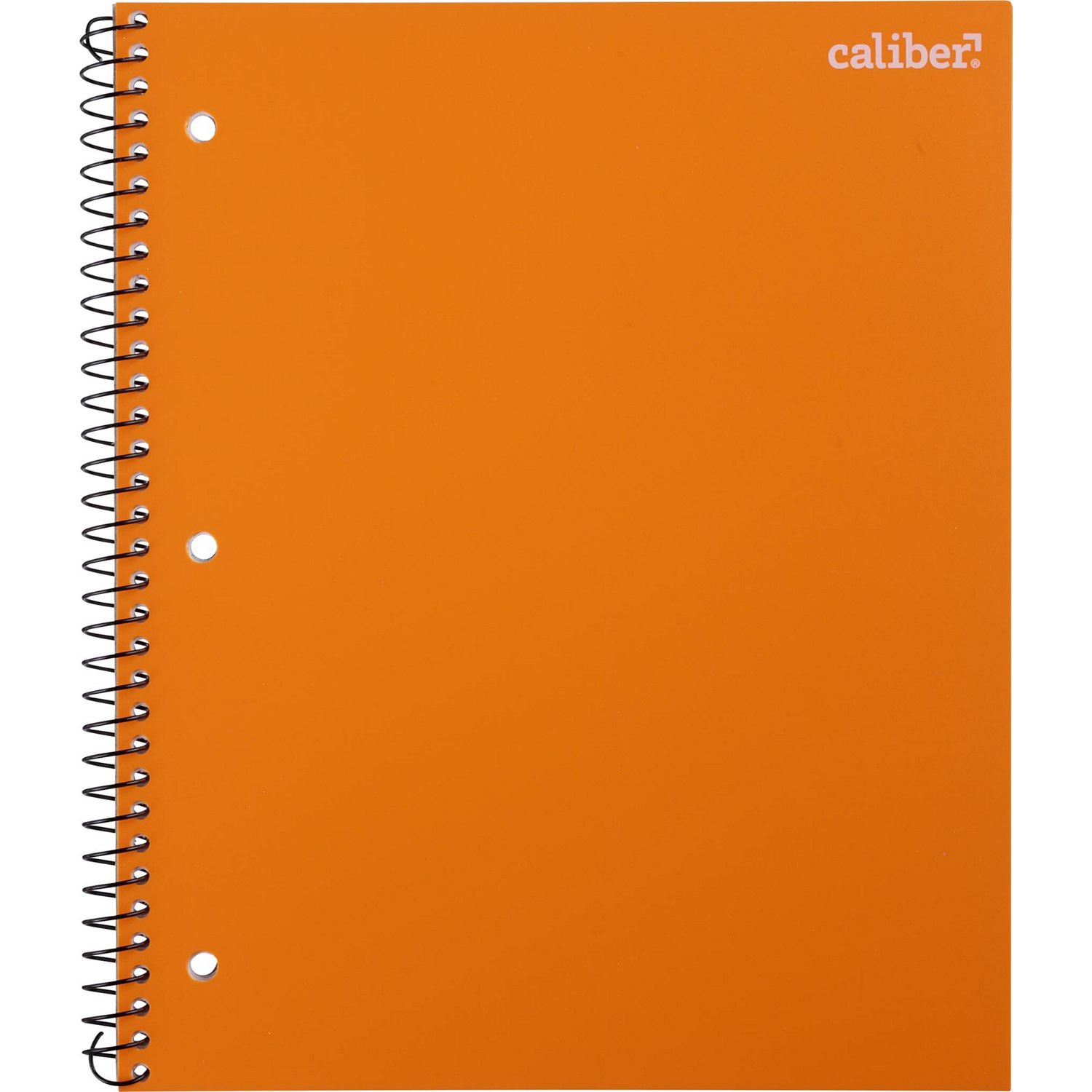 slide 4 of 6, Caliber 1 Subject Notebook College Ruled, 11In X 8.5In, Assorted, 1 ct