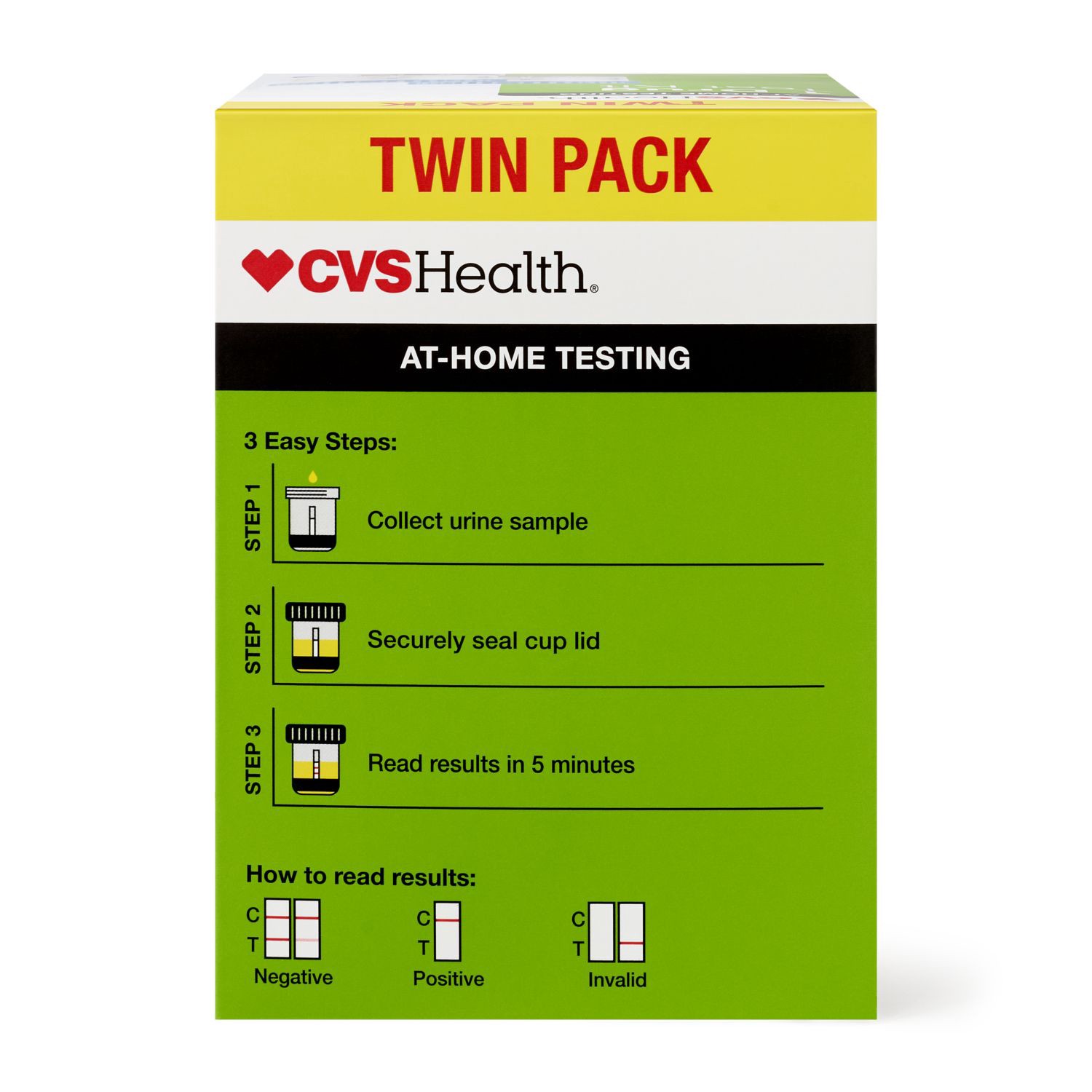 slide 11 of 11, CVS Health Home Drug Test Kit, Marijuana, 2 Pack, 2 ct