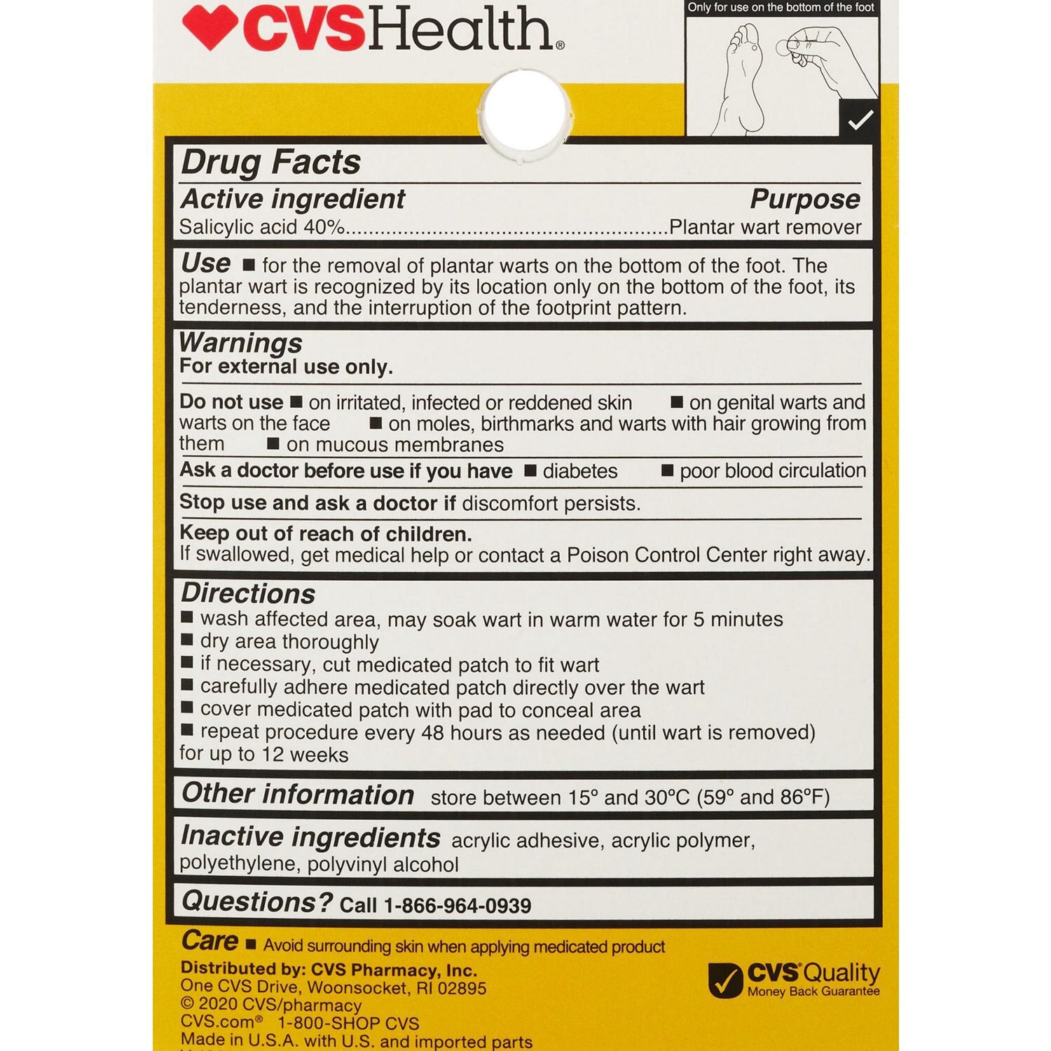 slide 2 of 2, Cvs Health Plantar Wart Remover, 24 Ct, 24 ct