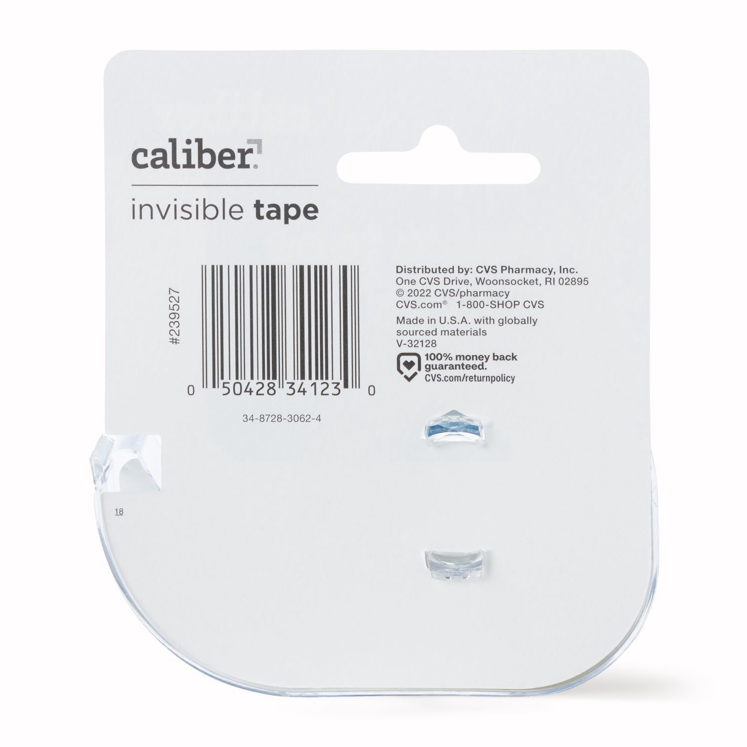 slide 3 of 3, Caliber Invisible Tape, 1 ct