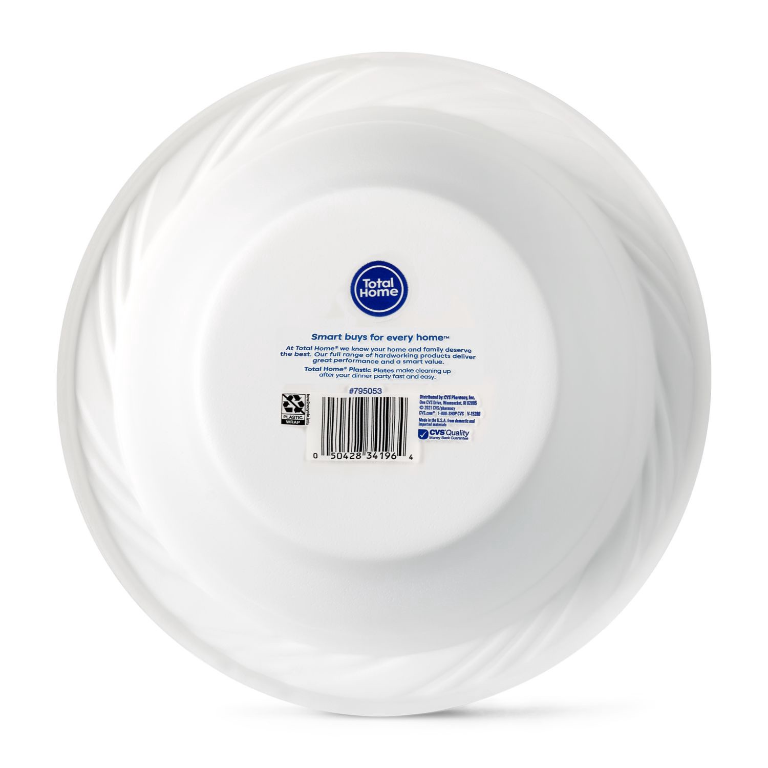 slide 3 of 4, Total Home Microwaveable Plastic Bowls, 14 Ct, 1 ct