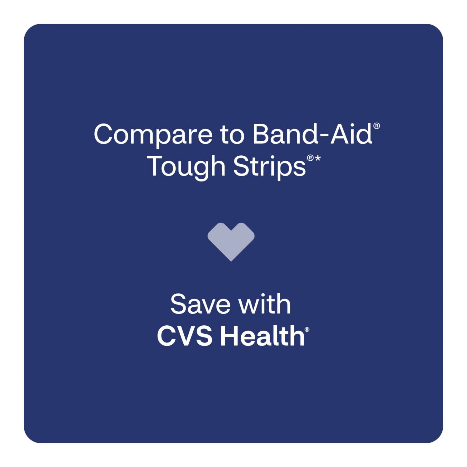 slide 4 of 7, CVS Health Heavy Duty Fabric Anti-Bacterial Bandages, One Size, 60 Ct, 1 ct