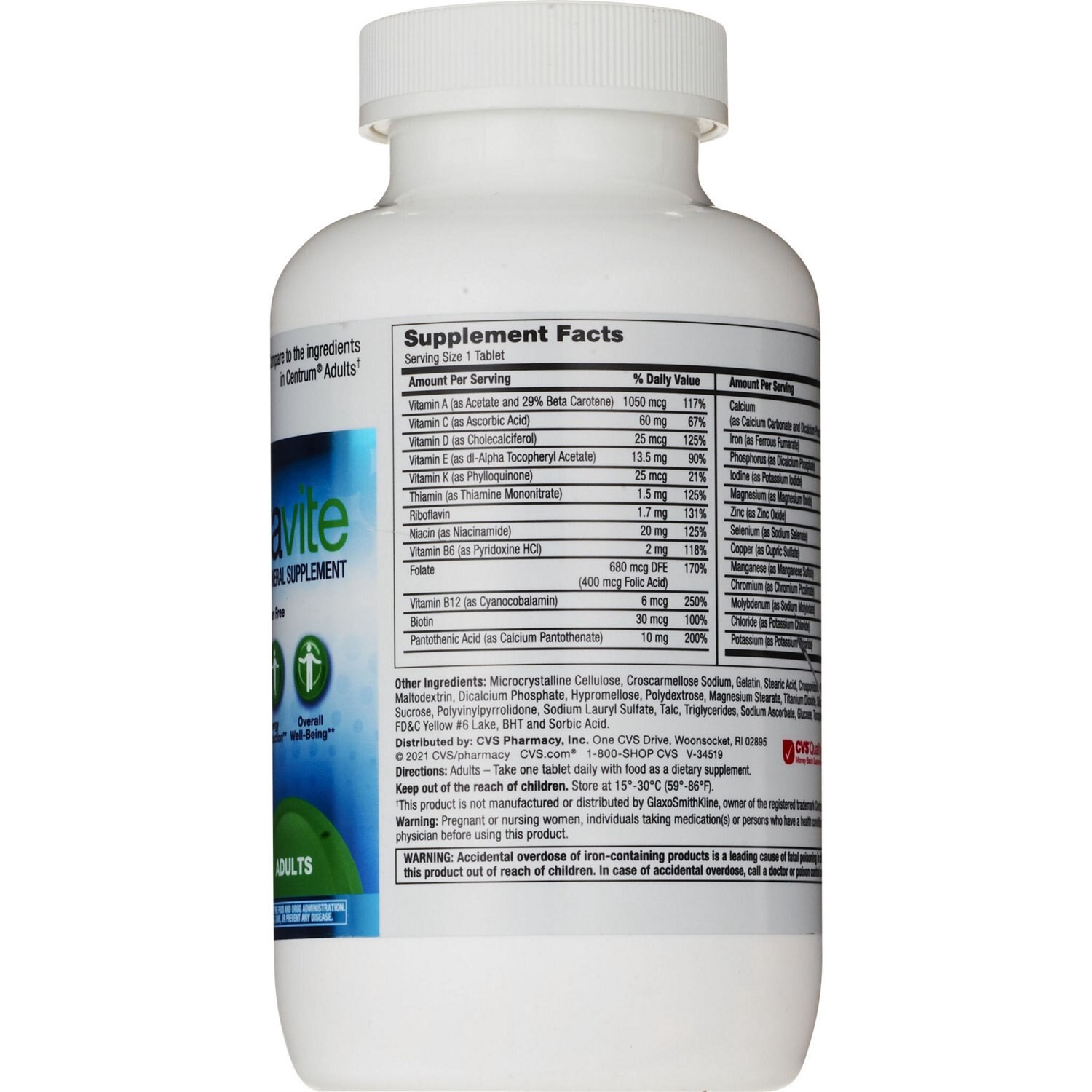 slide 2 of 4, CVS Health Spectravite Multivitamin Tablets, 365 Ct, 1 ct