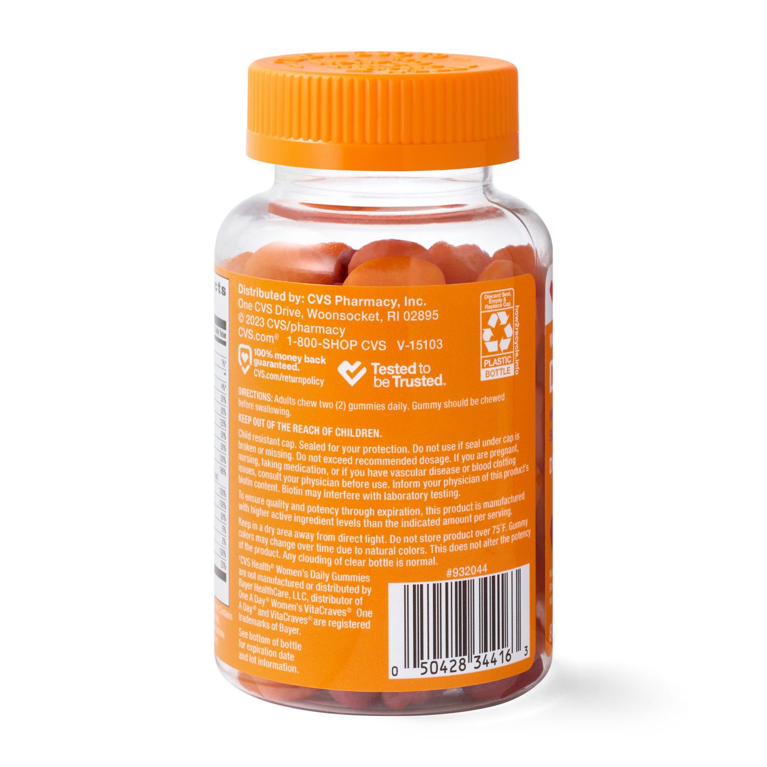 slide 6 of 6, CVS Health Women's Daily Multivitamin Gummies, 70 Ct, 70 ct