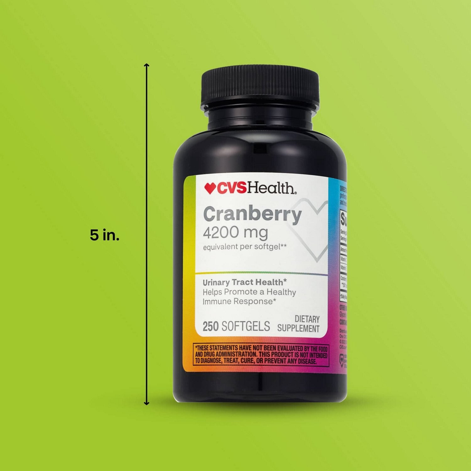 slide 10 of 11, CVS Health Cranberry Softgels, 250 Ct, 1 ct