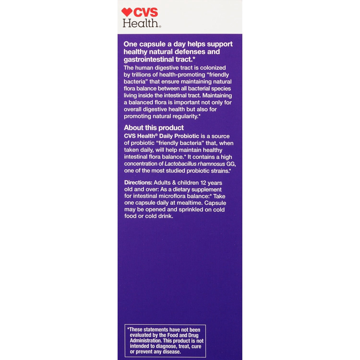 slide 2 of 6, CVS Health Daily Probiotic, 60 Ct, 60 ct