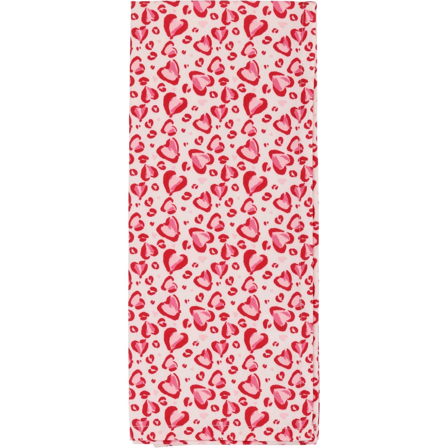 slide 3 of 4, RED AND PINK 16X26 Dish Towl, 2 ct