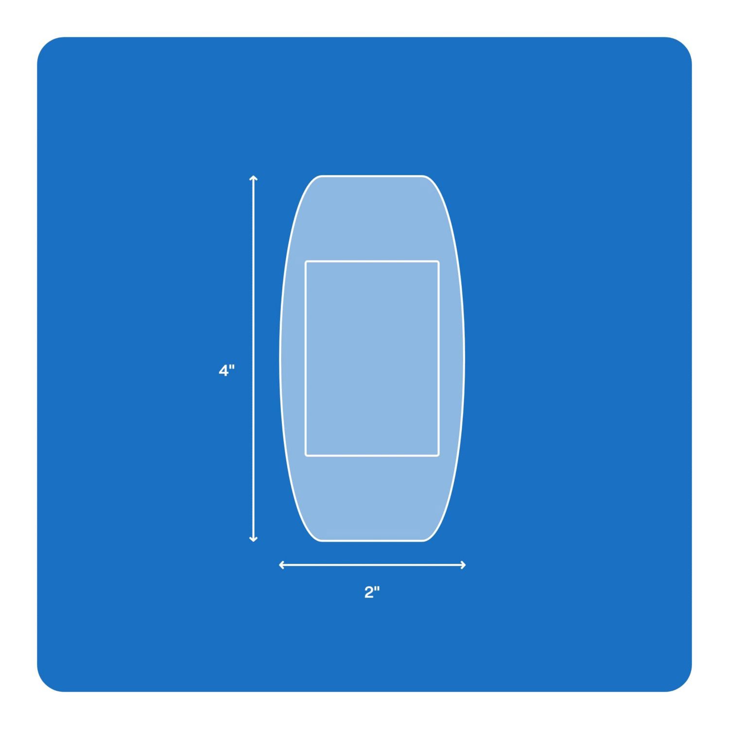 slide 4 of 10, CVS Health Gentle Fabric Bandages, Large, 10 Ct, 1 ct