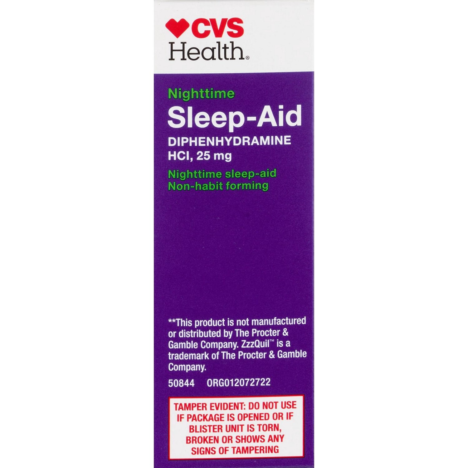 slide 2 of 6, Cvs Health Nighttime Sleep Aid Diphenhydramine Hci 25 Mg Softgels, 48 Ct, 48 ct