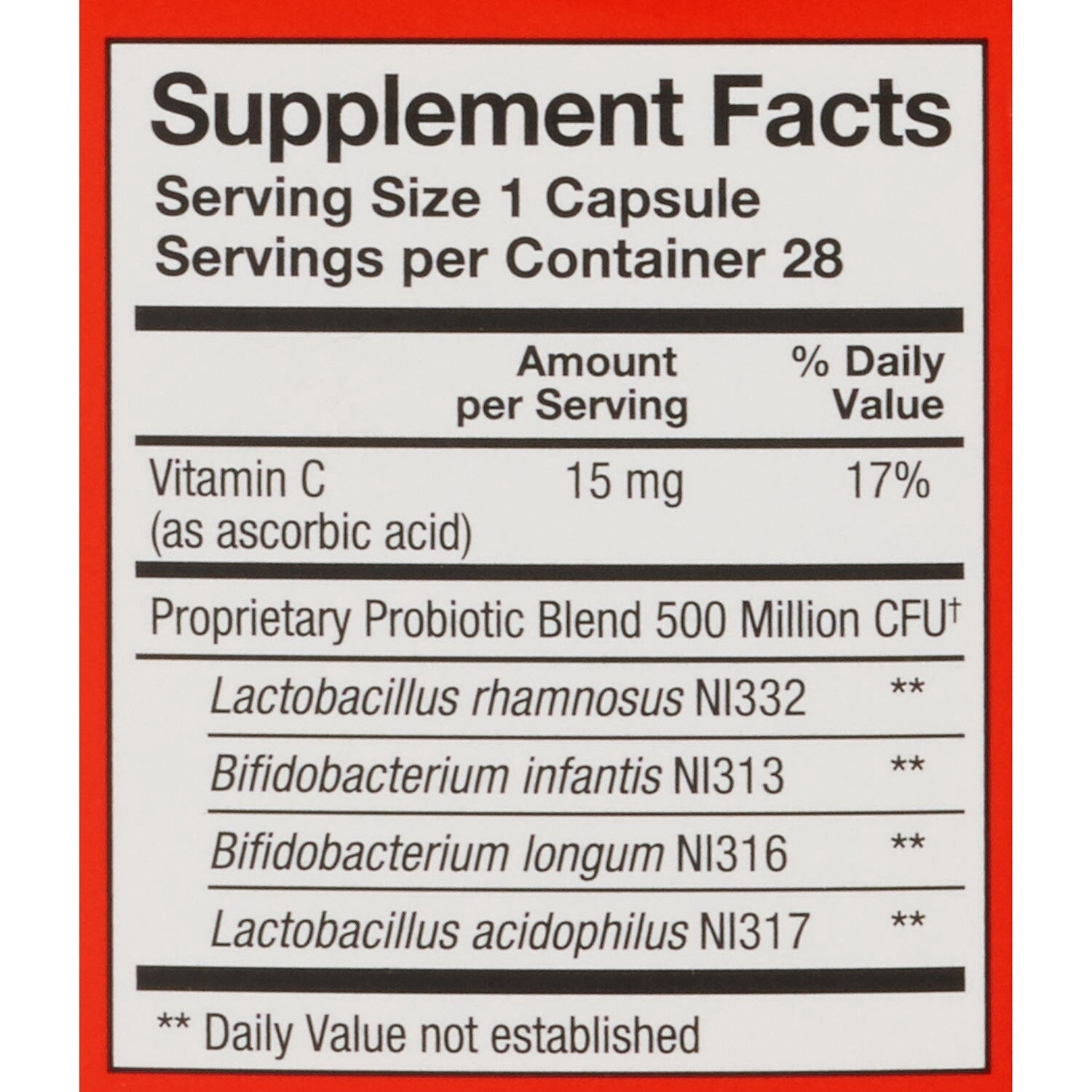 slide 4 of 6, CVS Health Daily Probiotic Capsules, 28 Ct, 1 ct