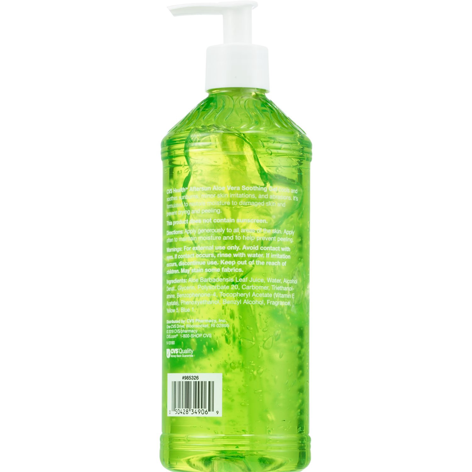 slide 2 of 2, CVS Health Aftersun Aloe Vera Moisturizing Gel, 20 Oz, 1 ct