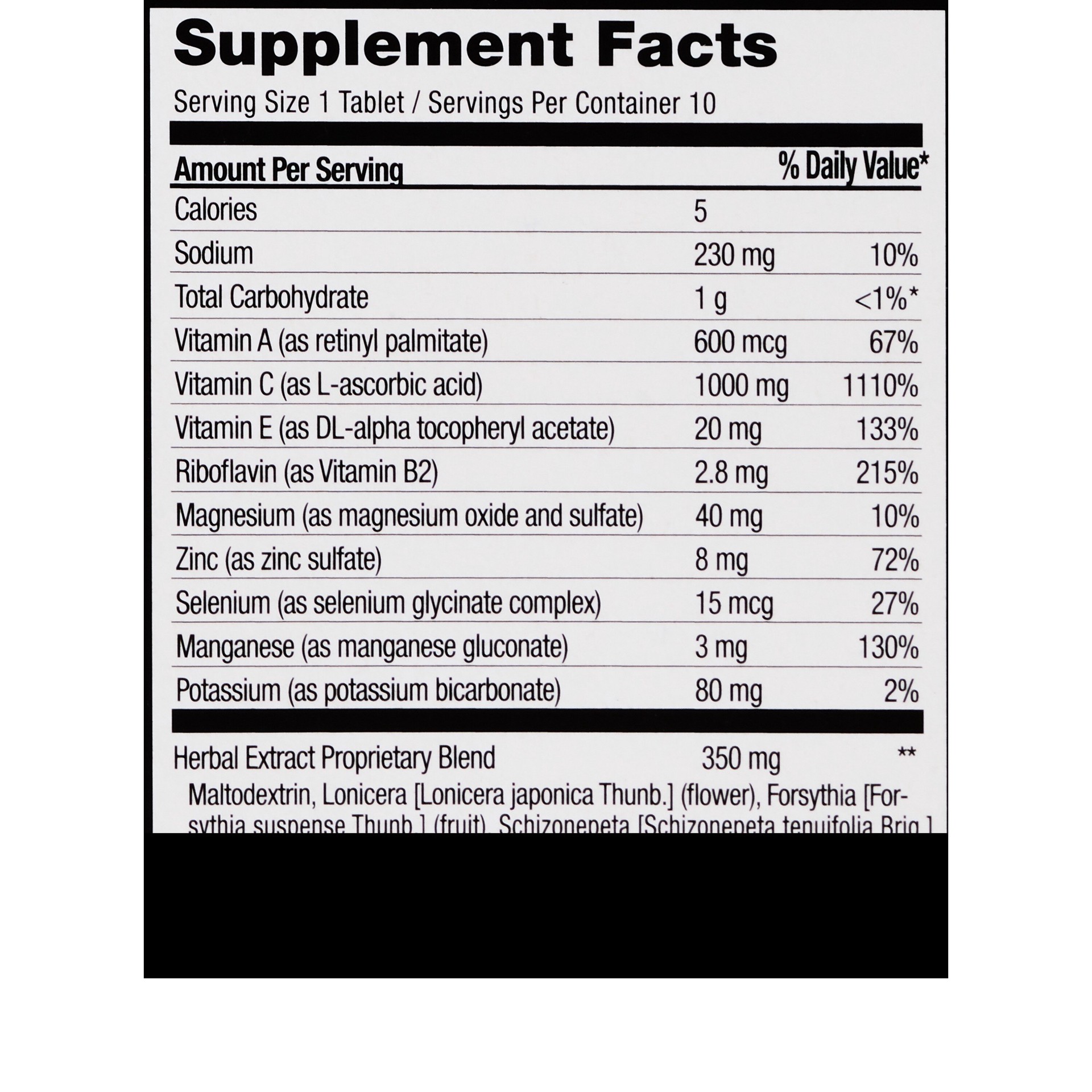 slide 4 of 5, Cvs Health, Airshield Effervescent Immune Support Tablets, Orange, 10 Ct, 1 ct