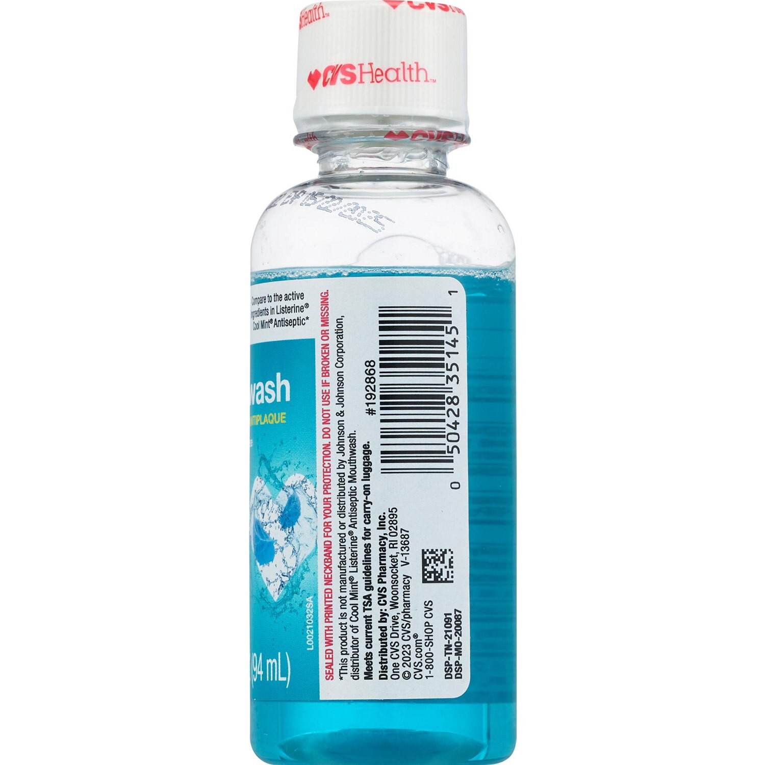 slide 4 of 4, CVS Health Mouthwash & Gargle Mint, 1 ct
