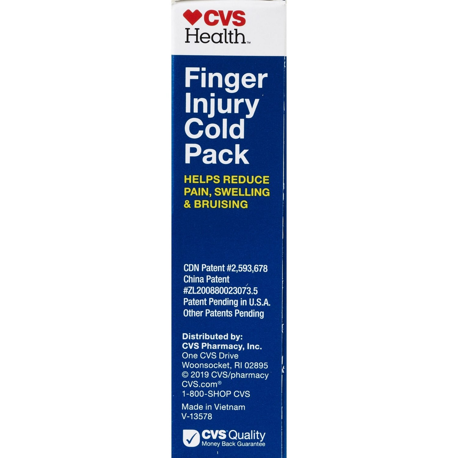 slide 2 of 4, CVS Health Finger Injury Cold Pack, 1 ct