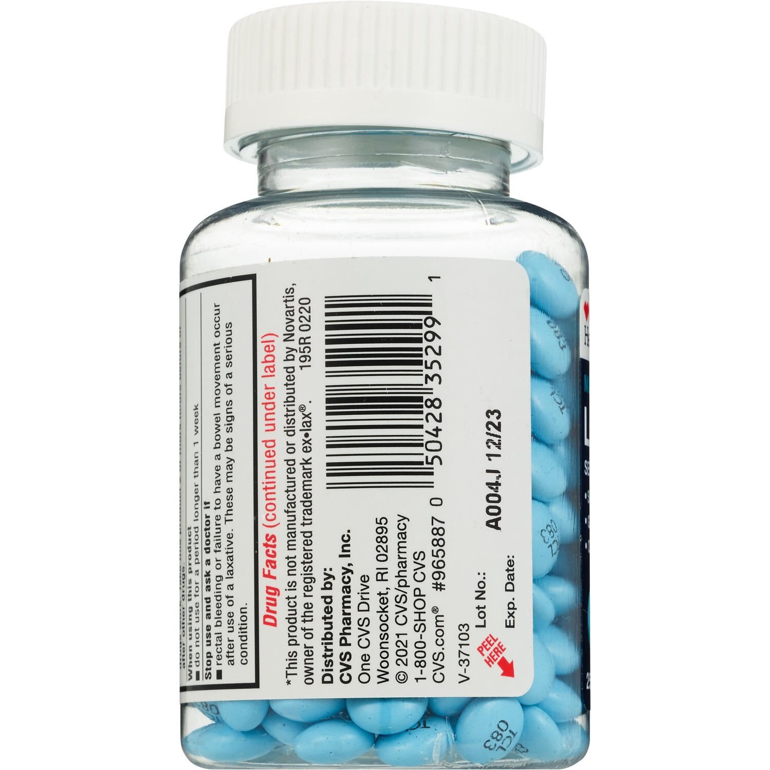 slide 3 of 6, CVS Health Maximum Strength Laxative Tablets, 250 Ct, 1 ct