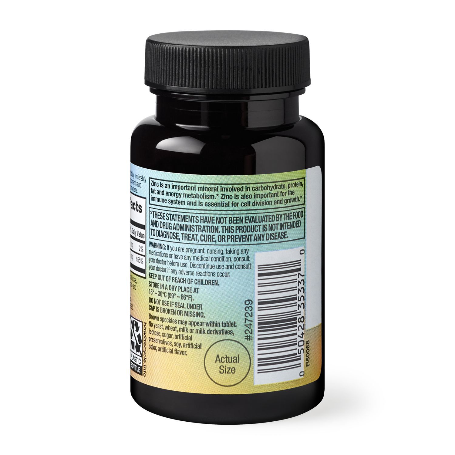 slide 3 of 5, Cvs Health Zinc Tablets, 100 Ct, 1 ct