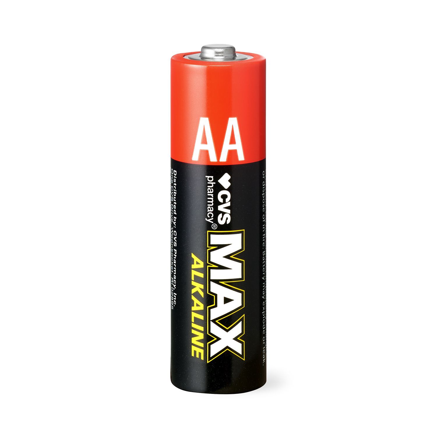 slide 2 of 3, CVS Health Cvs Max Alkaline Batteries, Aa, 1.5 Volt, 6 Ct, 1 ct