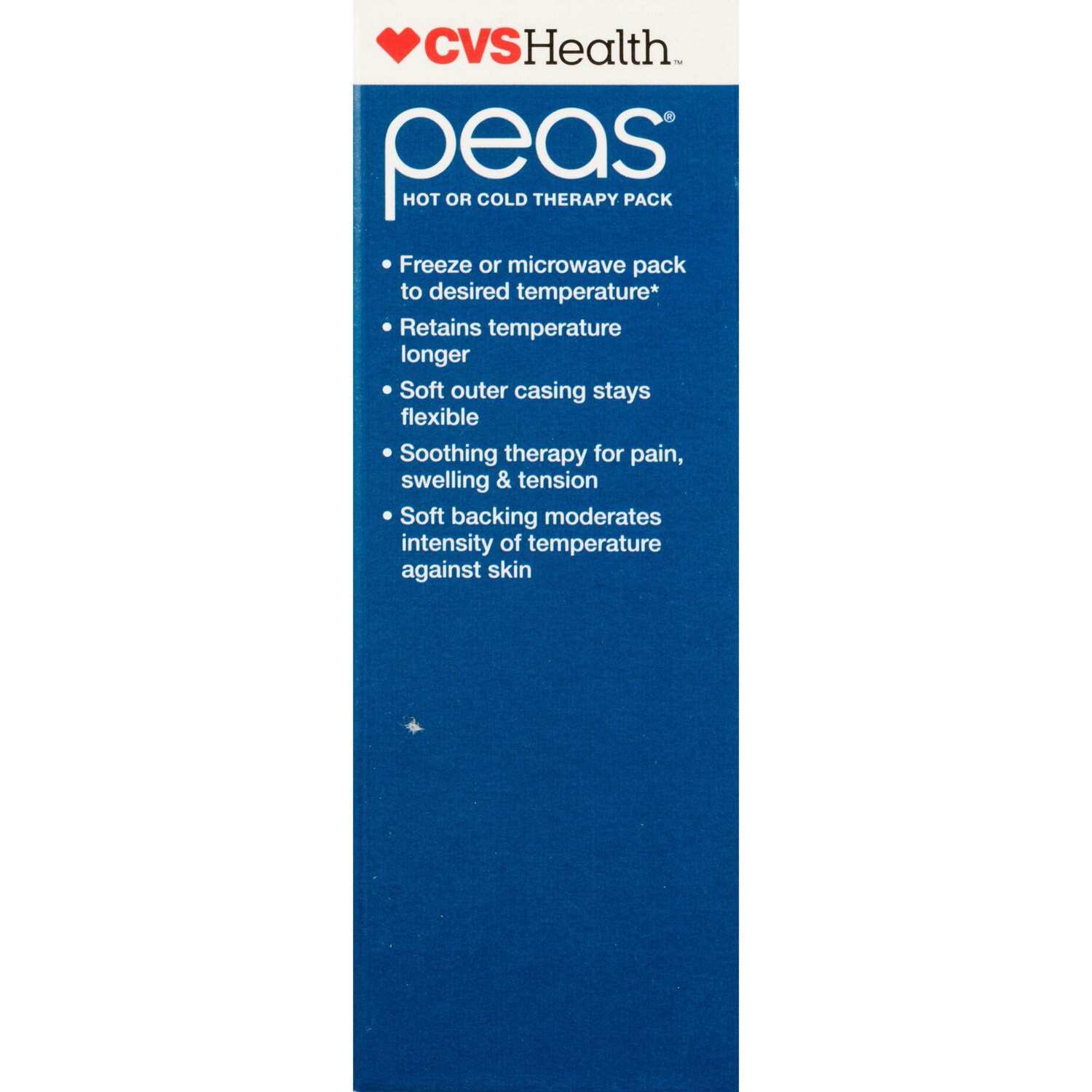 slide 3 of 4, Cvs Health Peas Hot Or Cold Therapy Pack, Medium, 1 ct