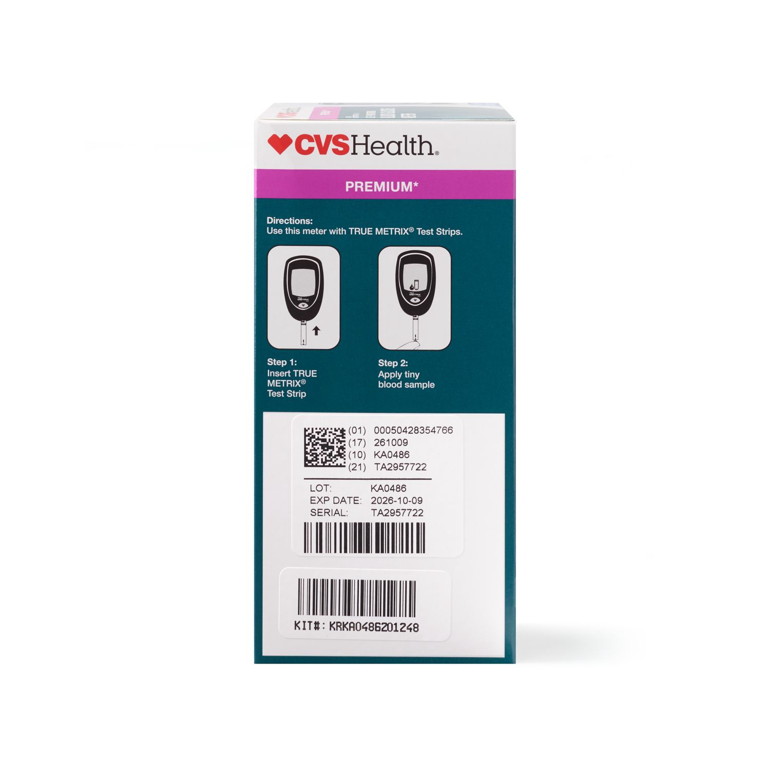 slide 9 of 11, CVS Health True Metrix Air Self-Monitoring Blood Glucose Meter, 1 ct