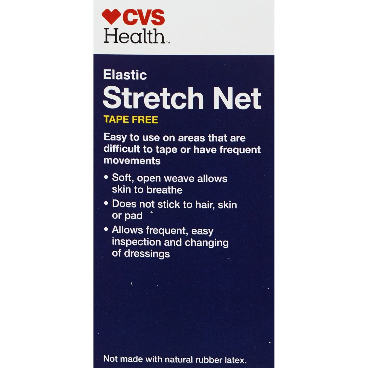 slide 3 of 3, CVS Health Elastic Stretch Net, 1 Roll, 1 ct
