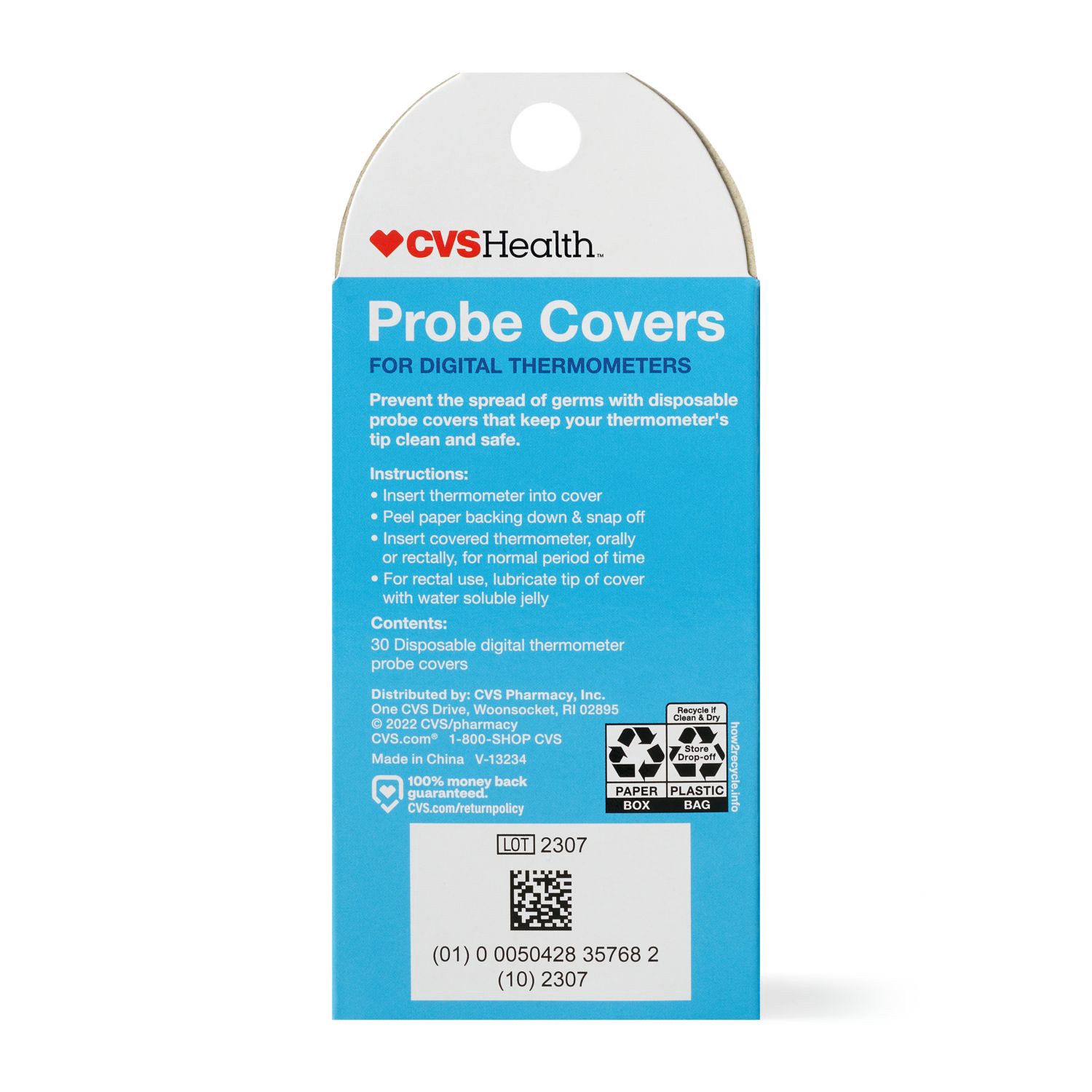 slide 3 of 4, CVS Health Probe Covers, 1 ct