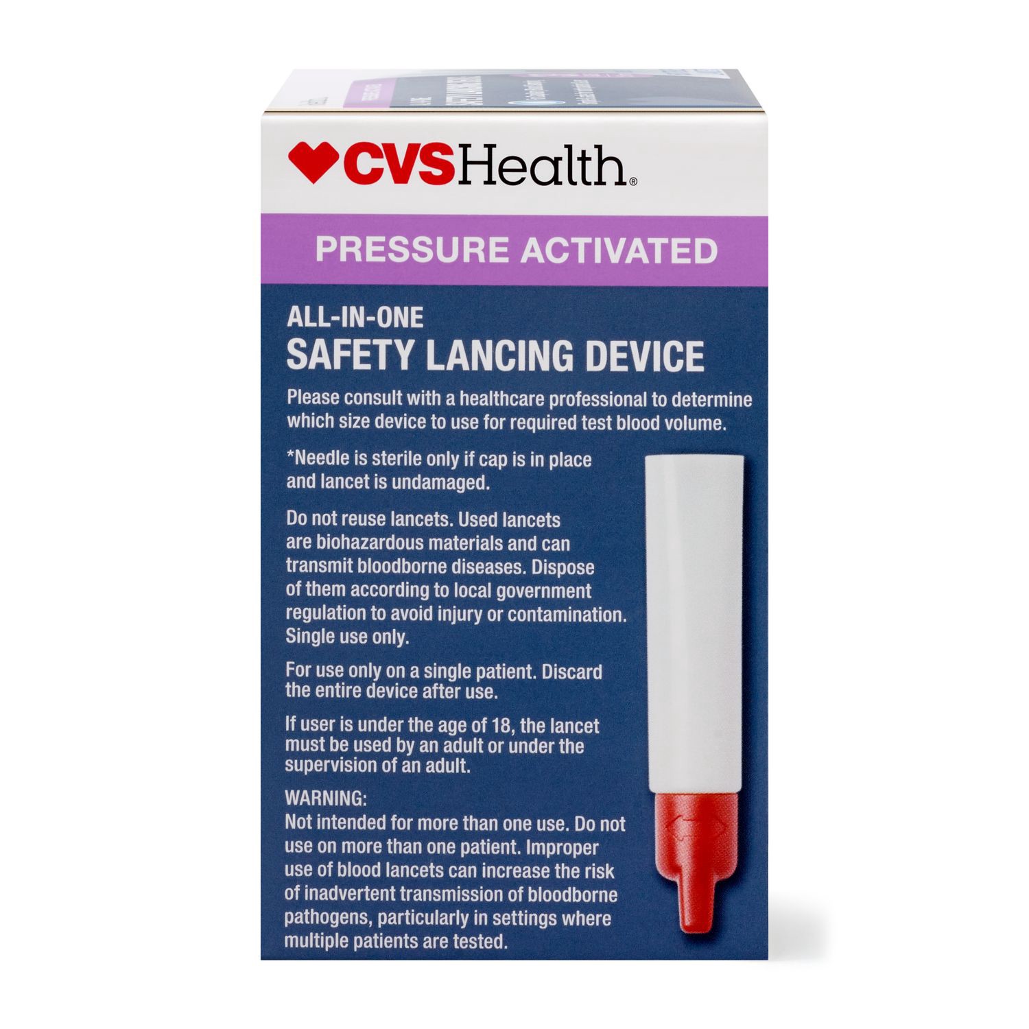 slide 6 of 9, Cvs Health All In One Lancing Device, 1 ct
