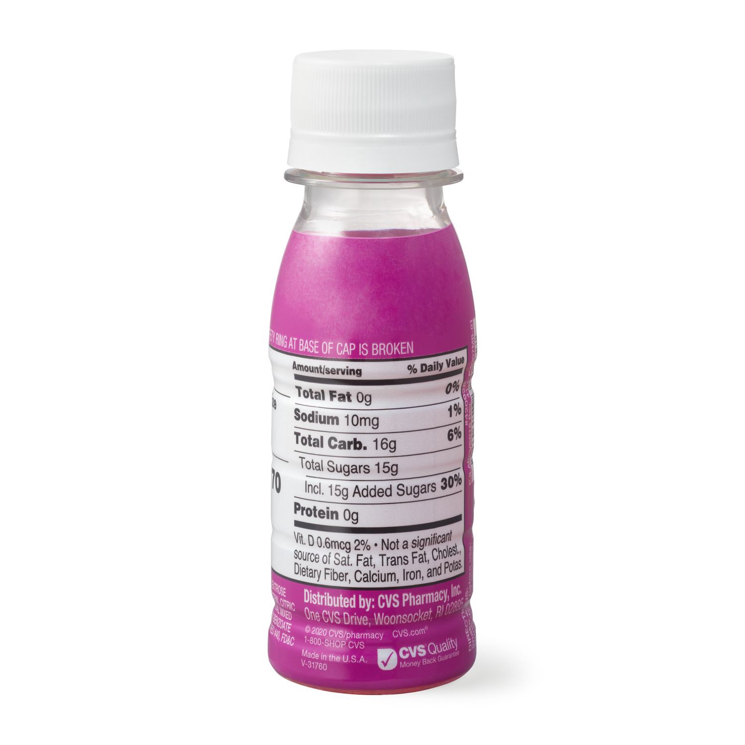 slide 4 of 4, CVS Health Glucose Liquid Shot, Mixed Berry, 1 ct