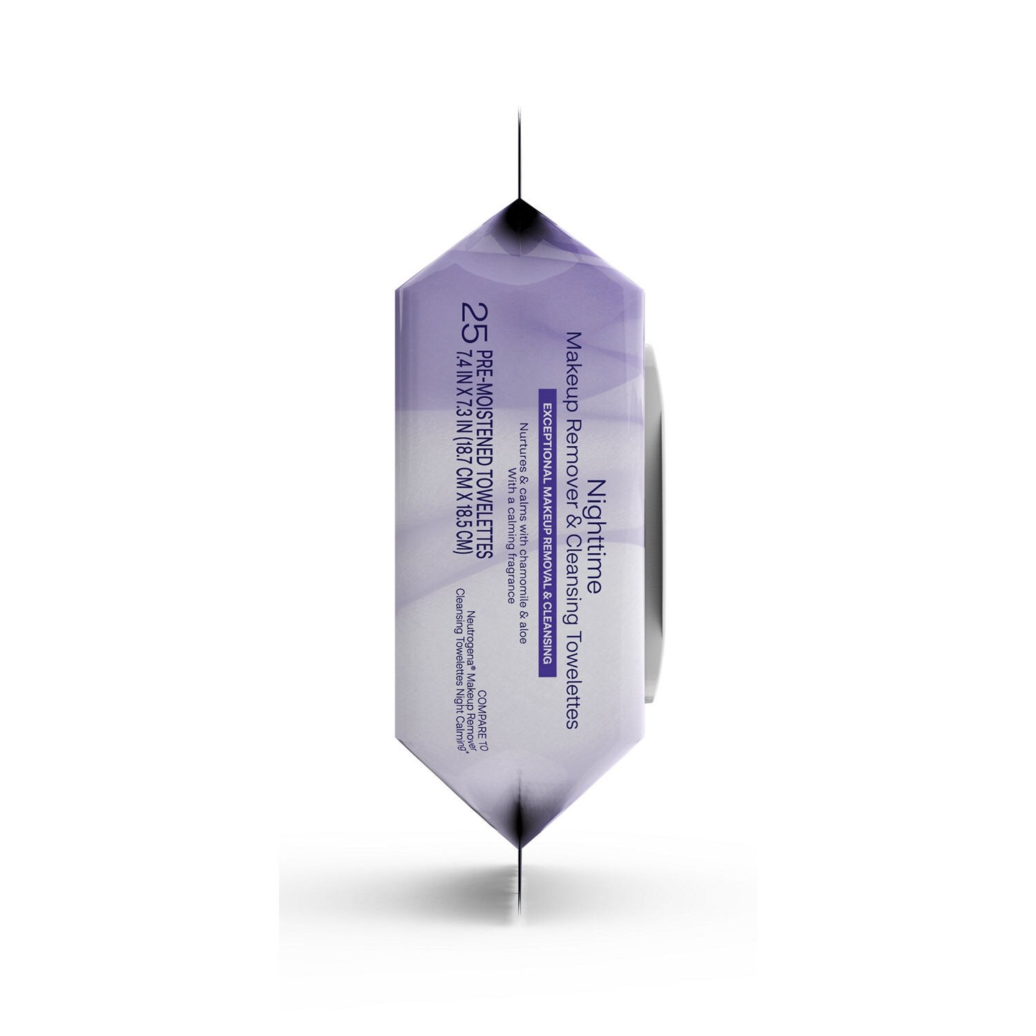 slide 4 of 4, CVS Beauty Night-Time Cleansing And Makeup Remover Towelettes, 25Ct, 1 ct