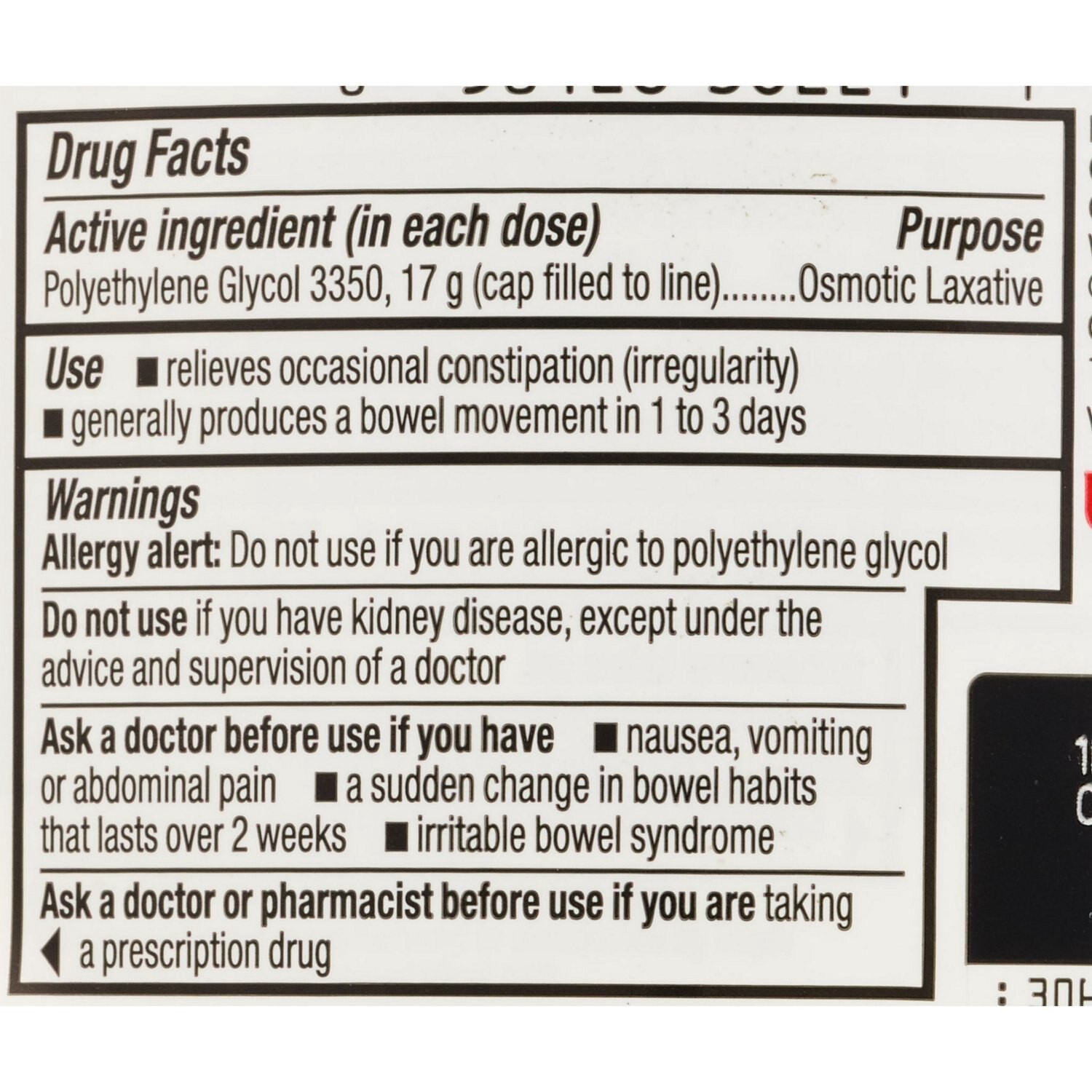 slide 2 of 4, Cvs Health Purelax Constipation Relief Power, Unflavored, 4.1 Oz, 1 ct