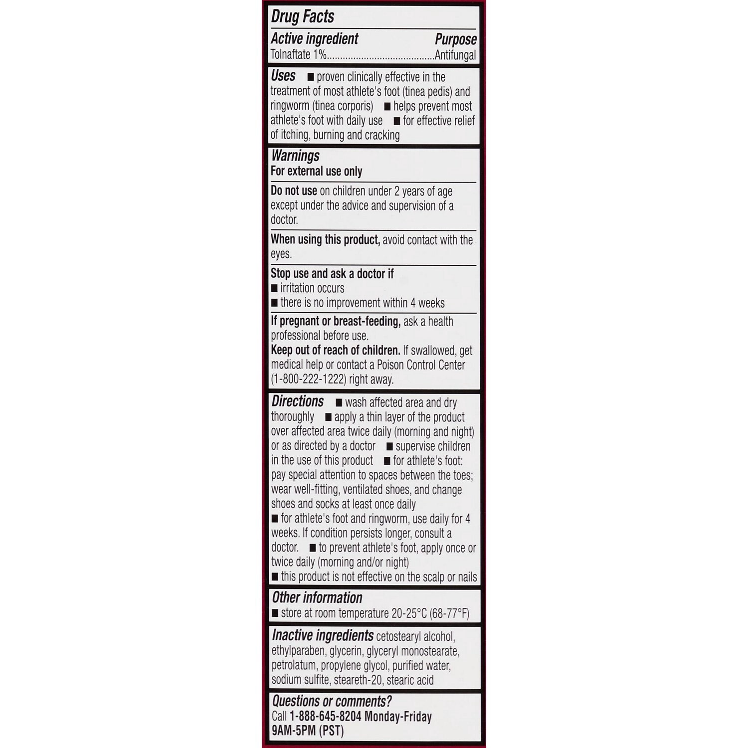 slide 2 of 5, Cvs Health Athlete's Foot Antifungal Cream, 0.5 Oz, 1 ct