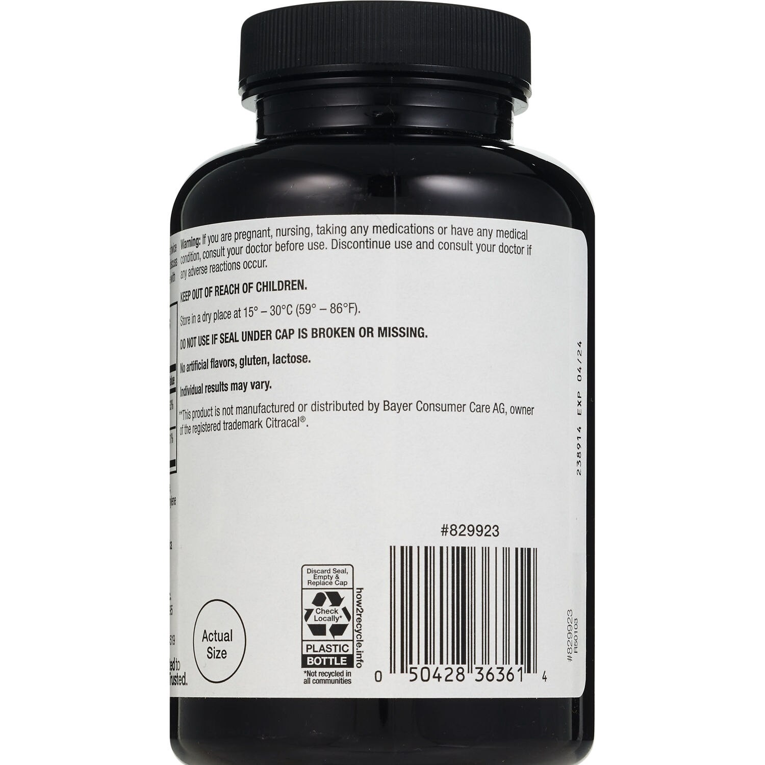 slide 2 of 5, CVS Health Calcium Citrate + D3 Tablets, 200 Ct, 1 ct