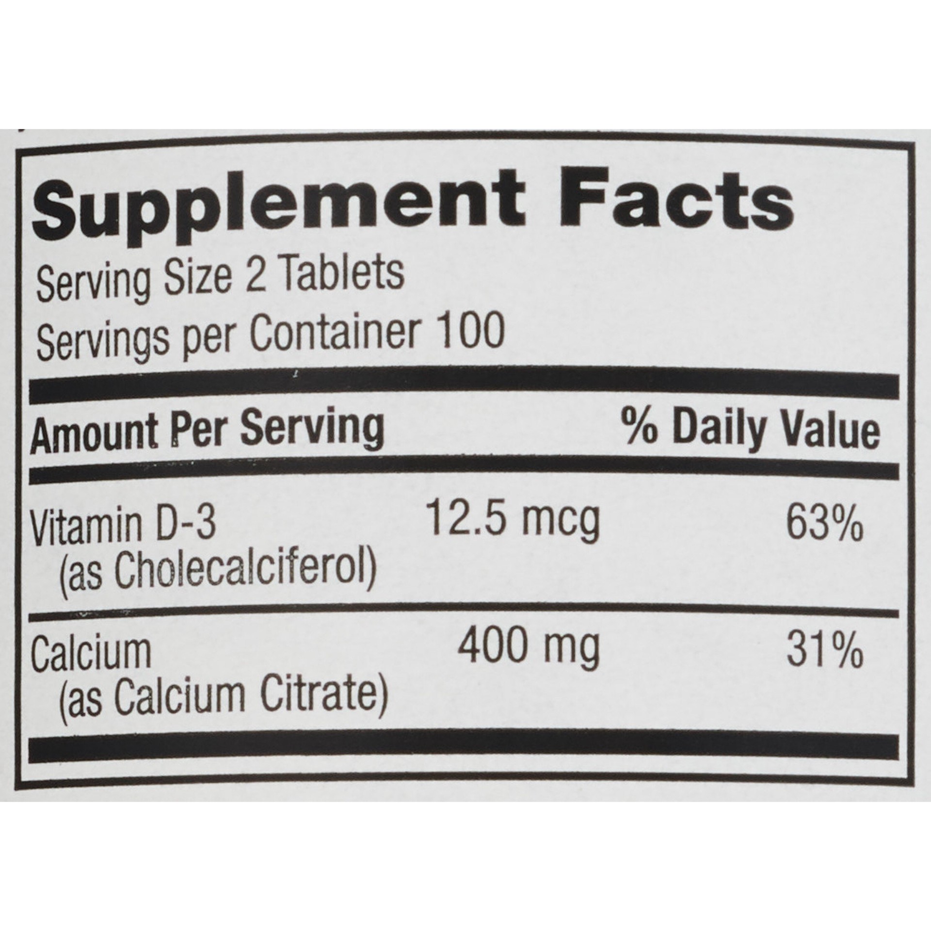 slide 4 of 5, CVS Health Calcium Citrate + D3 Tablets, 200 Ct, 1 ct