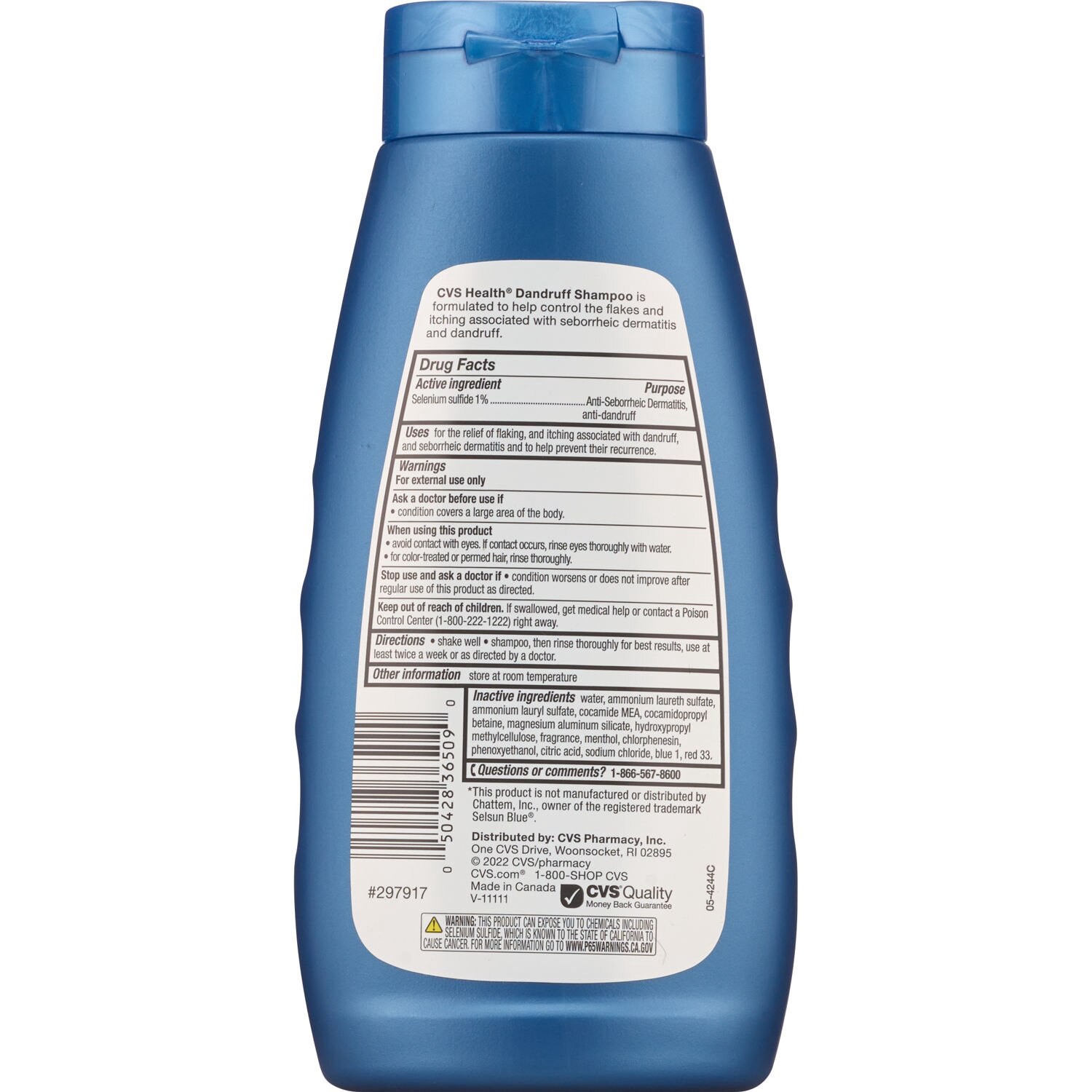slide 2 of 4, CVS Health Maximum Strength Dandruff Shampoo, 11 Oz, 1 ct