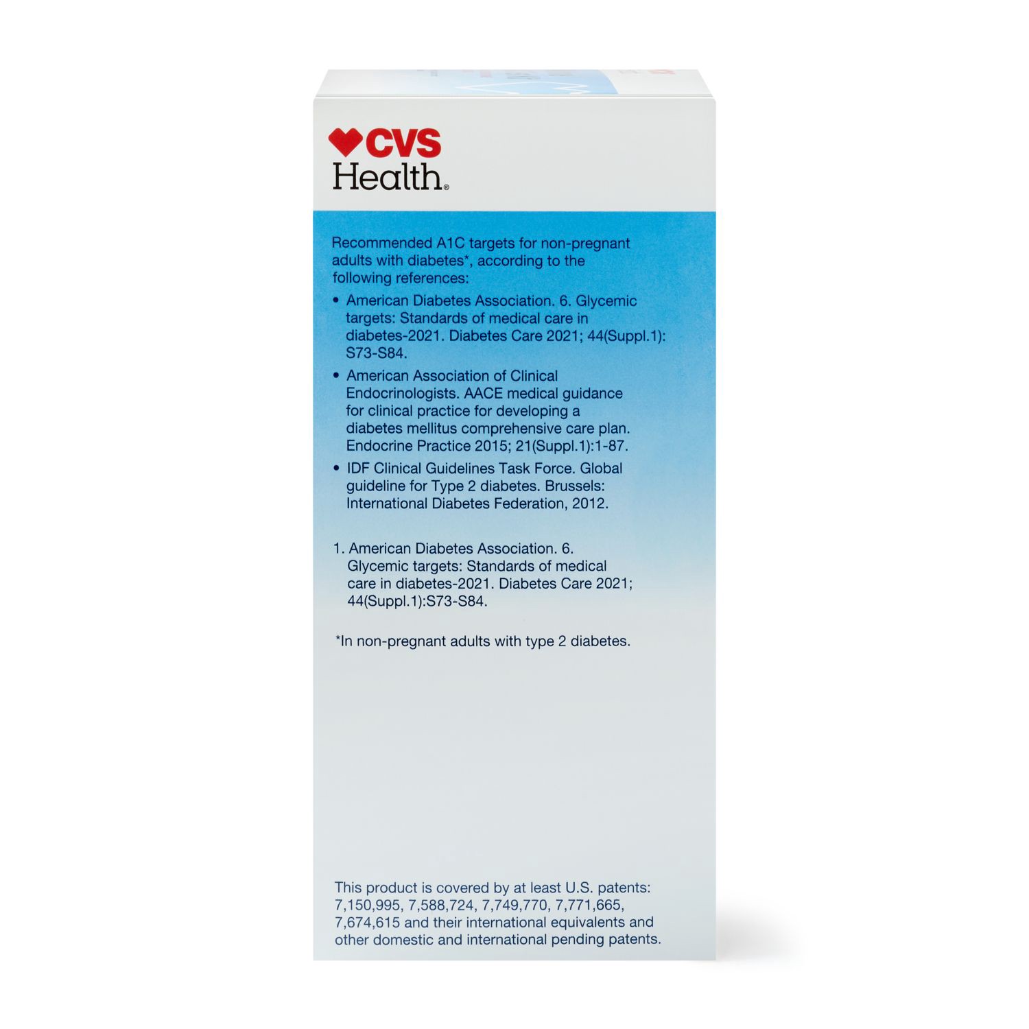 slide 7 of 9, CVS Health At Home A1C Test Kit, 1 ct