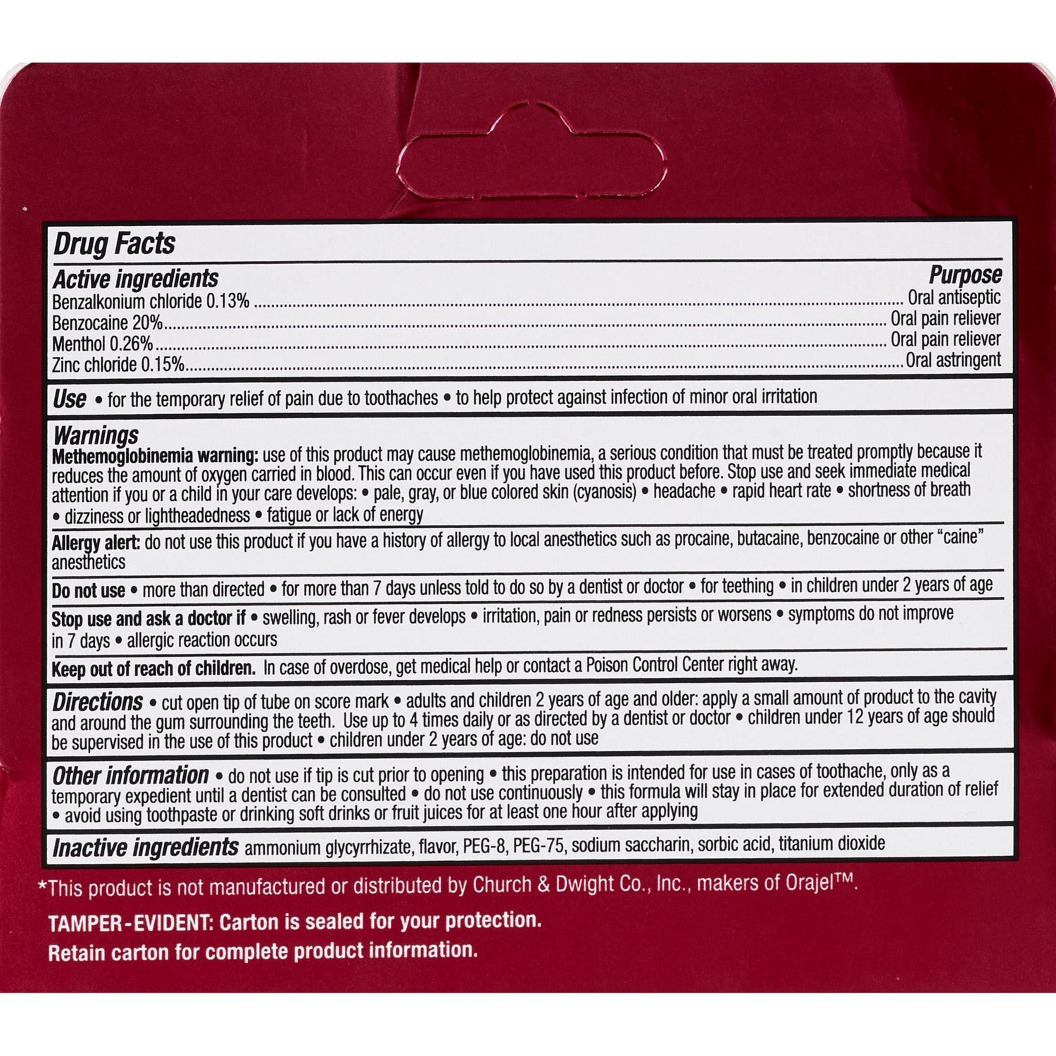 slide 4 of 4, CVS Health Toothache And Gum Pain Relief Cream, 0.33 Oz, 1 ct