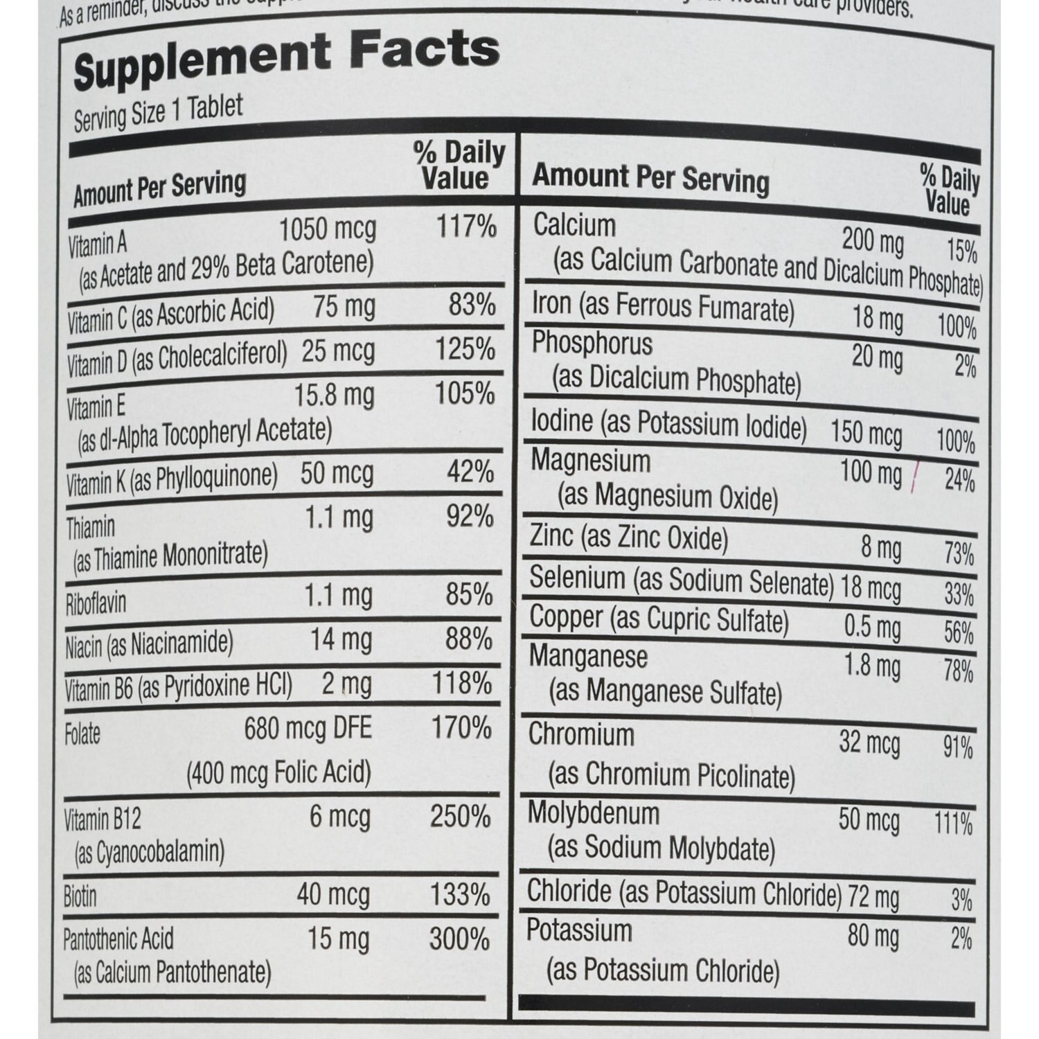slide 2 of 5, Cvs Health Women's Multivitamin Tablets, 200 Ct, 1 ct