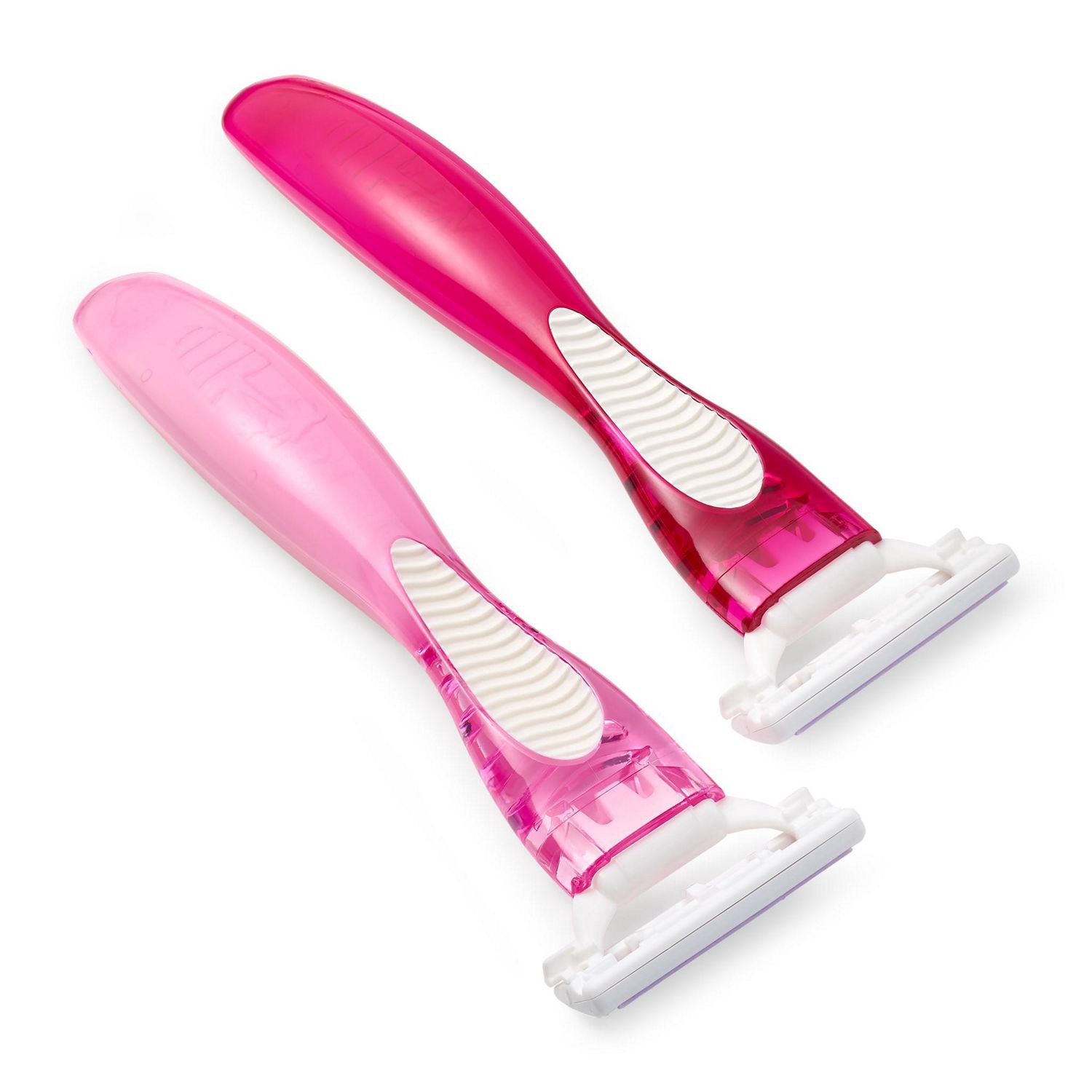 slide 3 of 7, CVS Beauty 3-Blade Lavender Disposable Razors, 4Ct, 1 ct