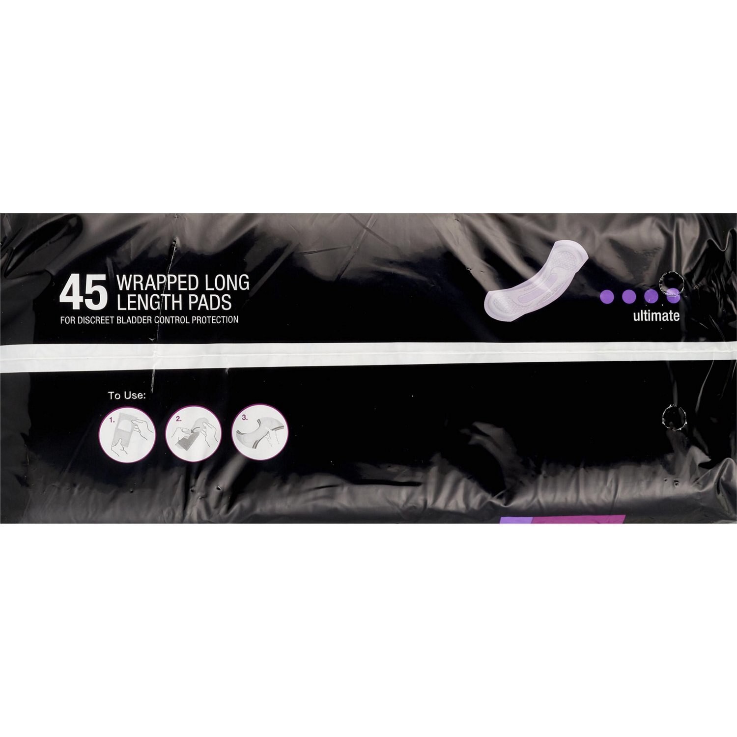 slide 5 of 6, Cvs Health Protective Pads Ultimate Absorbency, 45 Ct, 1 ct