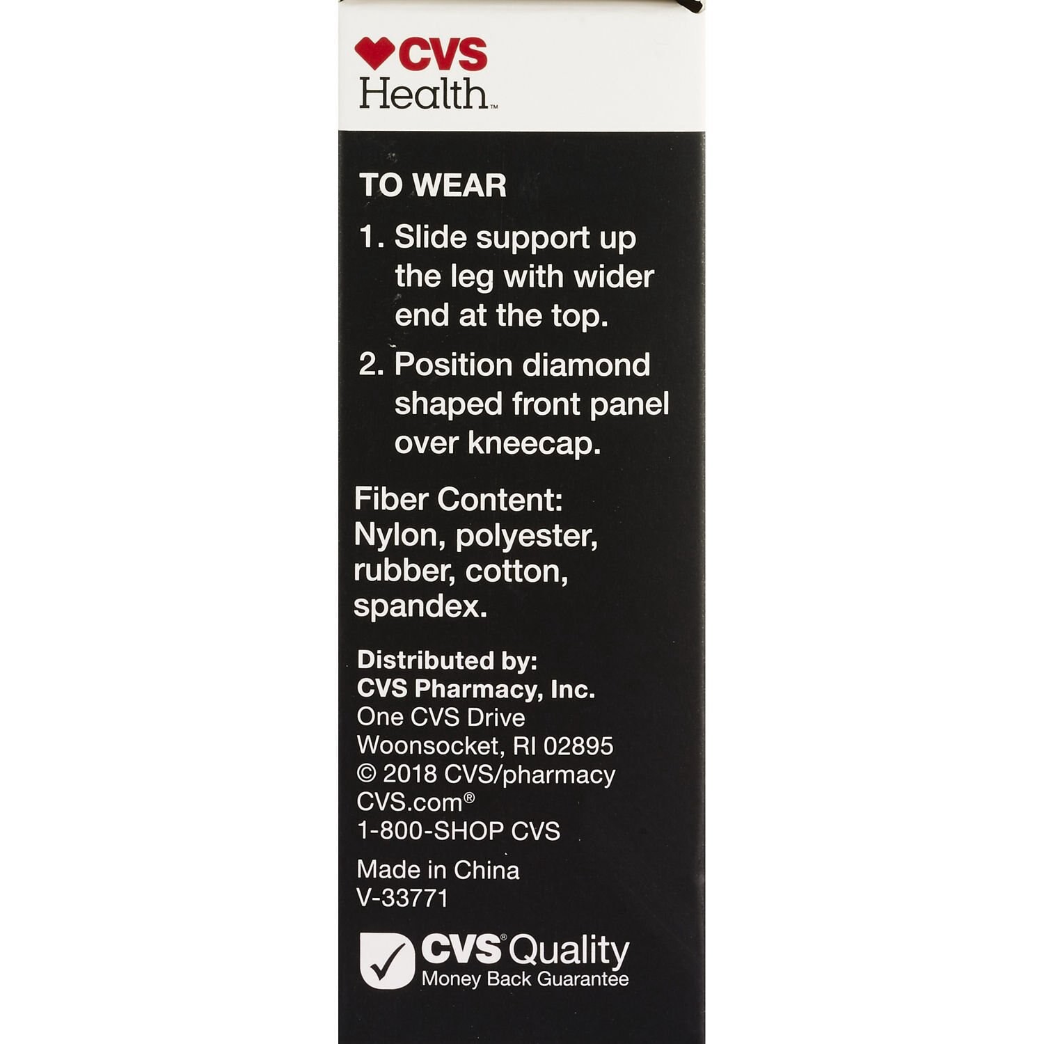 slide 3 of 4, Cvs Health Knee Support Sleeve, X-Large, 1 ct